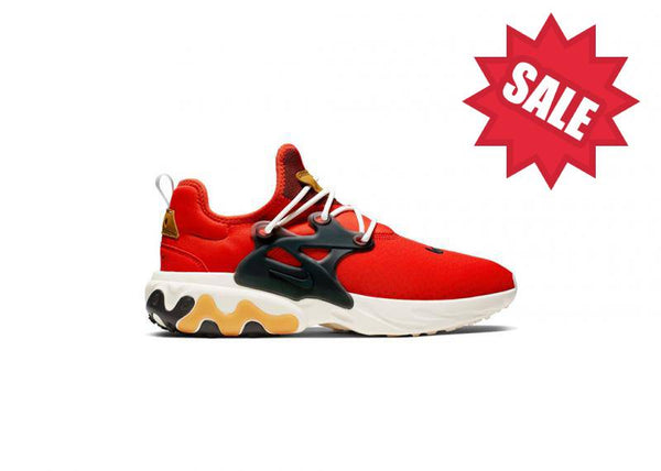 Nike - Men - Presto React - Habanero Red/Black/Wheat