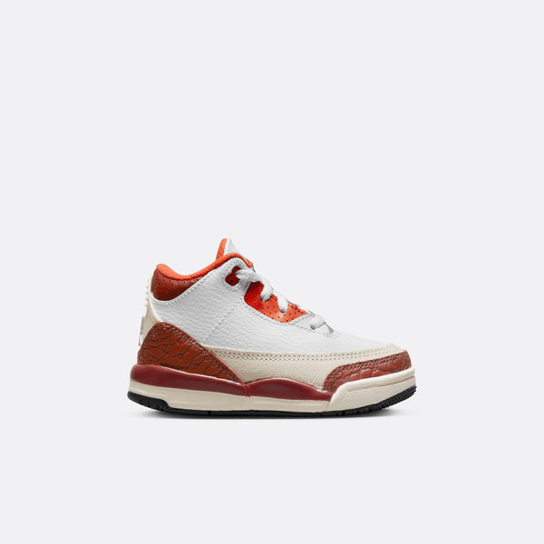 Jordan - Boy - PS Air Jordan Retro 3 SE - White/Black/Mars Stone