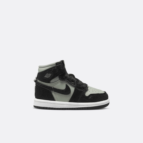 Jordan - Girl - TD Retro 1 High - Medium Grey/Black/White