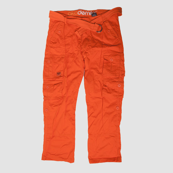 Vintage - Men - Akademiks Neon Cargo Pant - Safety Orange