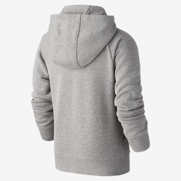 JORDAN - Men - Brushed Pullover Hoodie - GRY/BLK