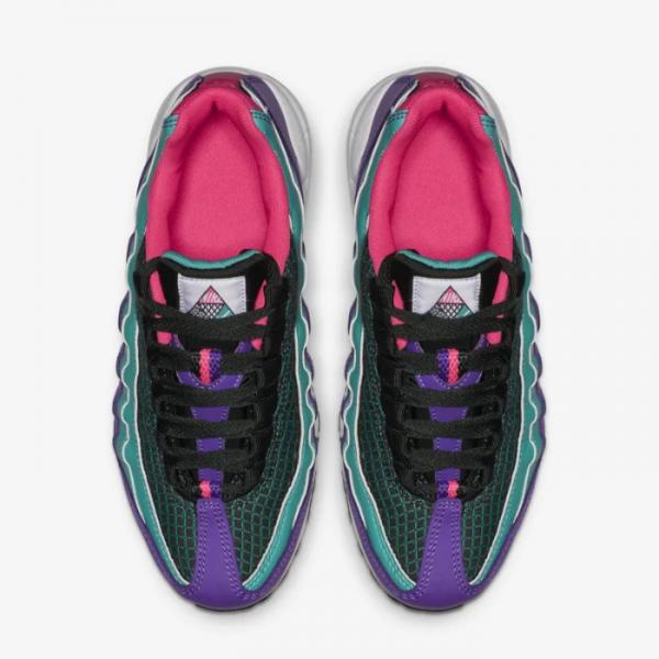 Nike - Boy - PS Air Max 95 Now - Outdoor Green/Hyper Pink