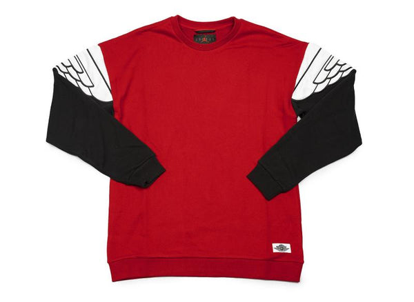 Jordan - Men - Wings Classic Crew - Red/White/Black