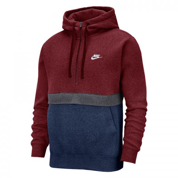 Nike - Men - Club Hoodie Hz Bb - Team Red/Midnight Navy/