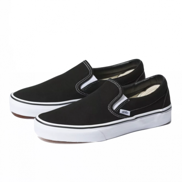 VANS - Boy - Slip On - Black/White