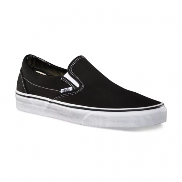 VANS - Boy - Slip On - Black/White