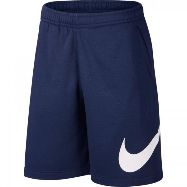 Nike - Men - Club Sweat Short - Midnight Navy/White