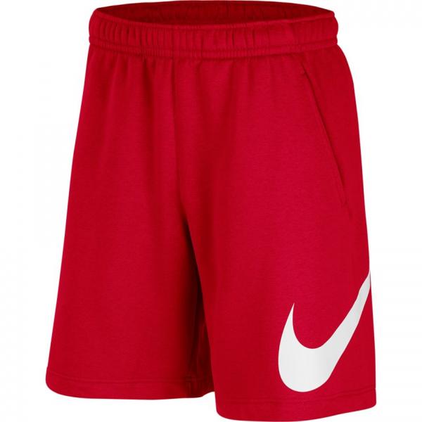 Nike - Men - Club Sweat Short - University Red/White