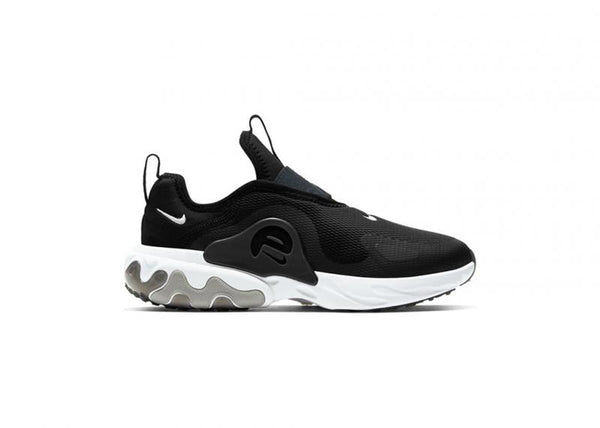 Nike - Boy - GS React Presto Extreme - Black/White/Lt Smoke Grey