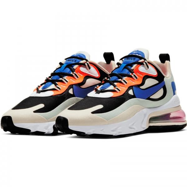 Nike - Women - W Air Max 270 React - Fossil/Hyper Blue/Black