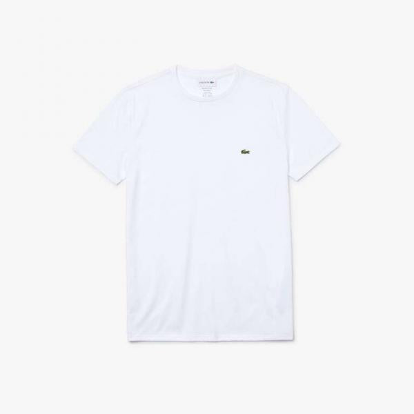 Lacoste - Men - Crewneck Tee - White
