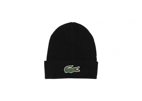 Lacoste - Accessories - Big Croc Beanie - Black