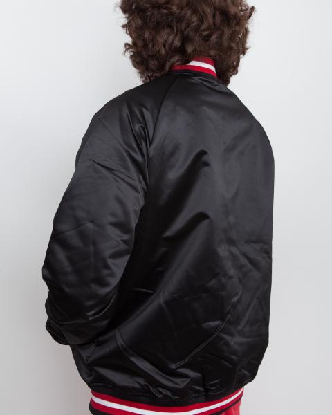 MITCHELL & NESS - Men - Chicago Bulls Satin Jacket - Black