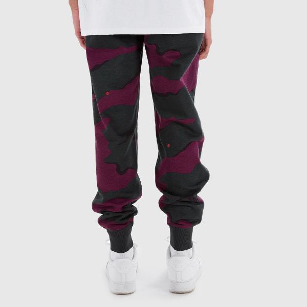Lacoste - Men - Camo Cuff Sweatpant - Olive Rose Camo