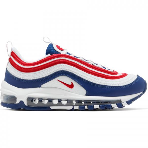 Nike - Boy - GS Air Max 97 - White/University Red/Deep Royal