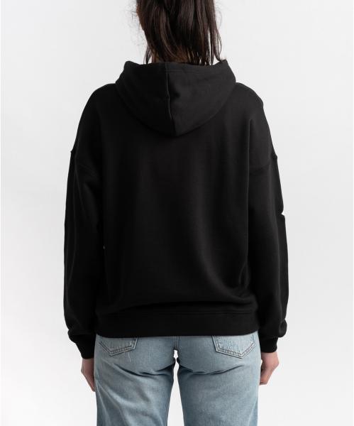 adidas - Women - Large Logo Hoodie - Black/White