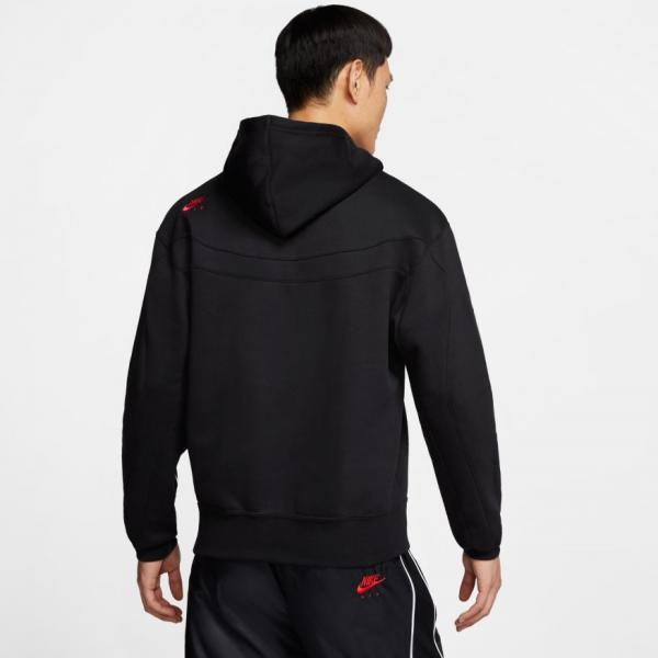 Jordan - Men - Aj5 Pullover Hoodie - Black/University Red