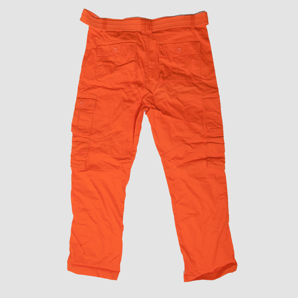 Vintage - Men - Akademiks Neon Cargo Pant - Safety Orange