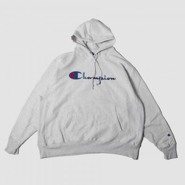 CHAMPION - Men - Reverse Weave Pullover Hoodie - Grey