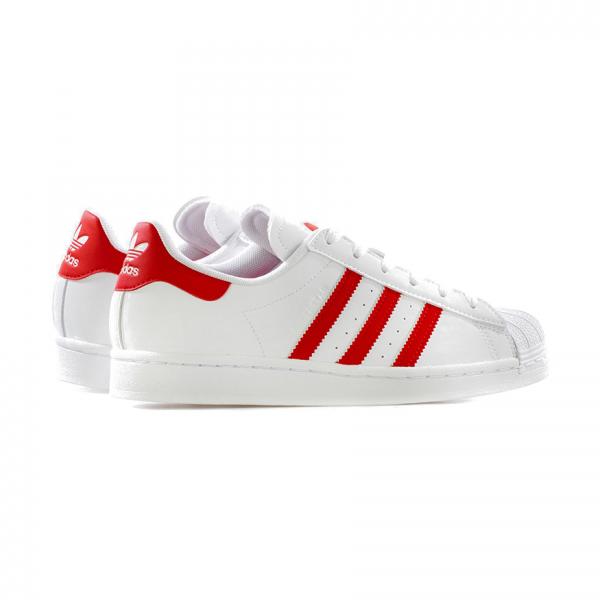 adidas GS Superstar - White/Red