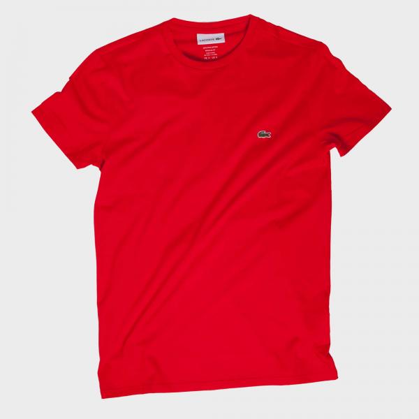 Lacoste - Men - Crewneck Tee - Red