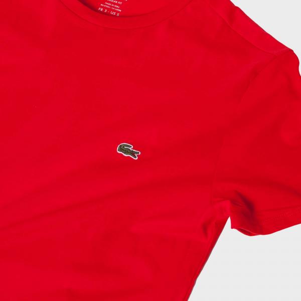 Lacoste - Men - Crewneck Tee - Red