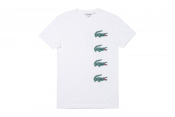Lacoste - Men - Repeat Logo Tee - White