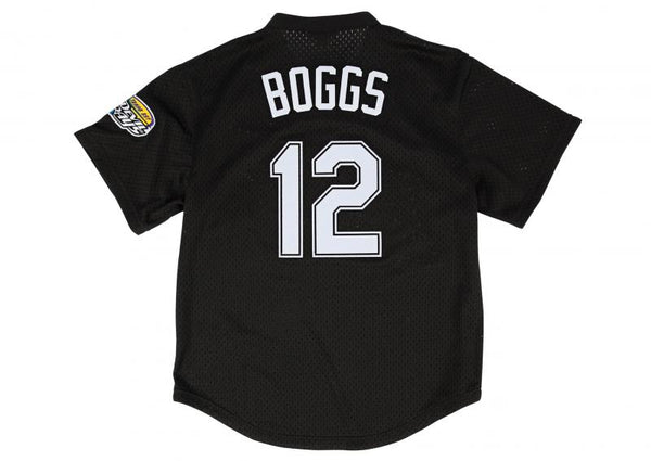 MITCHELL & NESS - Men - Wade Boggs Rays BP Jersey - Black
