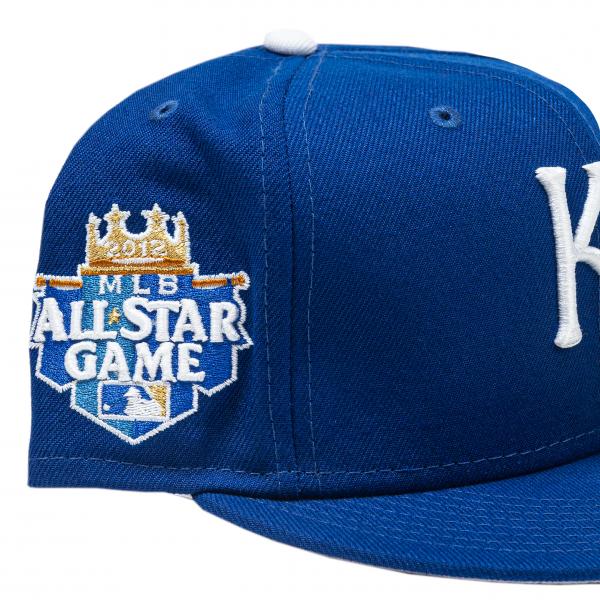 NEW ERA - Accessories - Kansas City Royals 2012 All Star Game Grey UV Fitted - Royal
