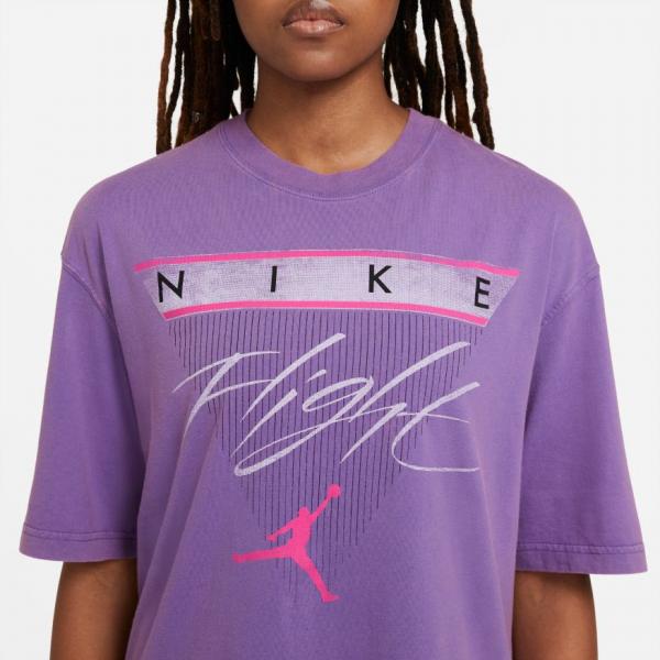 Jordan - Women - Flight Tee - Purple