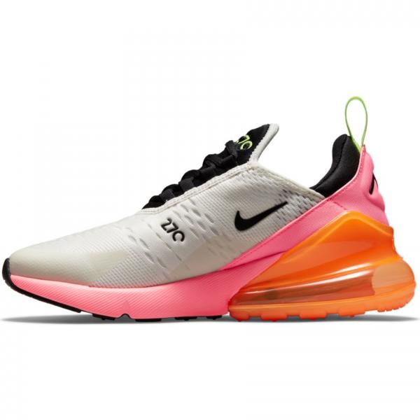Air max 270 white black orange (w) discount