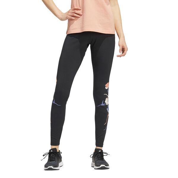 adidas - Women - Floral Tights - Black