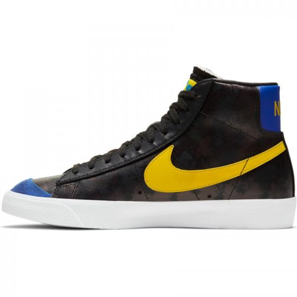 Nike - Men - Blazer Mid '77 Vintage - Black/Speed Yellow