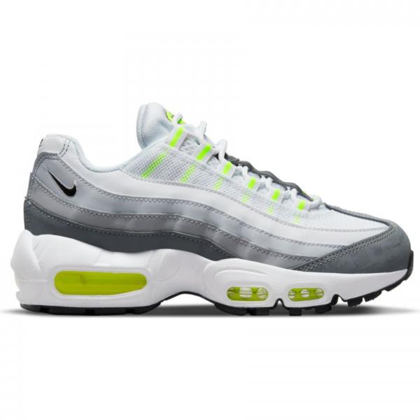 Nike - Boy - GS Air Max 95 Recraft - White/Black/Cool Grey