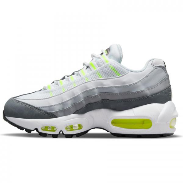 Nike - Boy - GS Air Max 95 Recraft - White/Black/Cool Grey