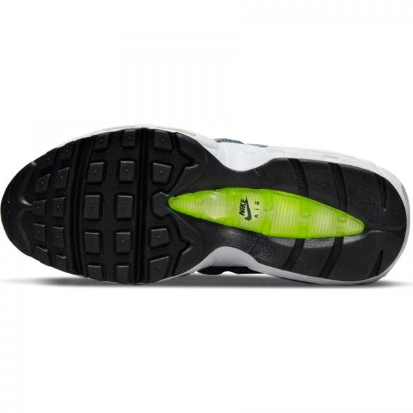 Nike - Boy - GS Air Max 95 Recraft - White/Black/Cool Grey