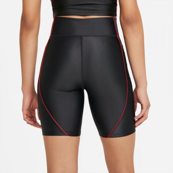 Jordan - Women - Essential Tight Shorts - Black/University Red