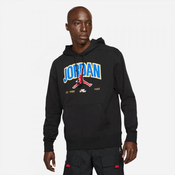 Jordan Jumpman Hoodie Ou Jordan Sweatshirt Jordan Men Jumpman Pullover  Hoodie Black