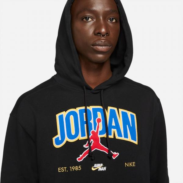Jordan - Men - Jumpman Pullover Hoodie - Black
