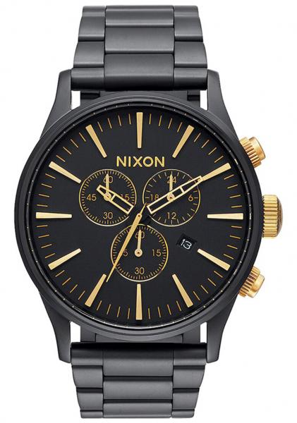 NIXON - Men - Sentry Chrono - Black/Gold