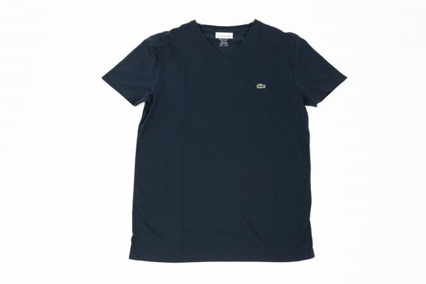 Lacoste - Men - V-Neck Tee - Navy