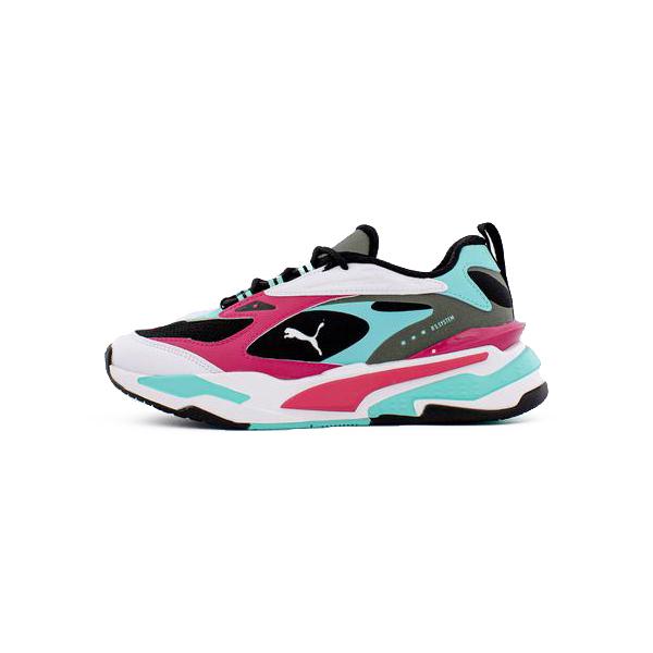 PUMA - Girl - GS RS-FAST GIRLS - White/Teal/Pink