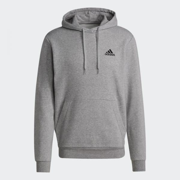adidas - Men - Essentials Hoodie - Medium Grey Heather/Black
