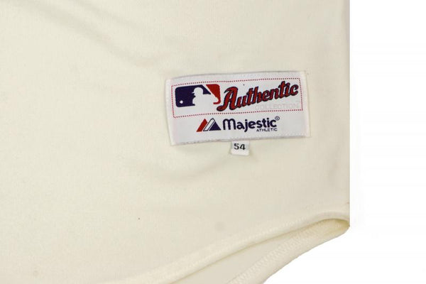 Vintage - Men - Majestic San Francisco Giants Jersey - Off-White/Black/Orange