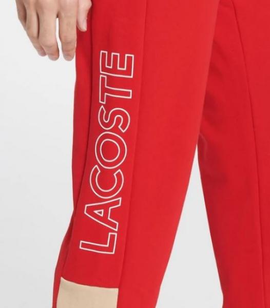 Lacoste - Men - Printed Colorblock Sweatpant - Red