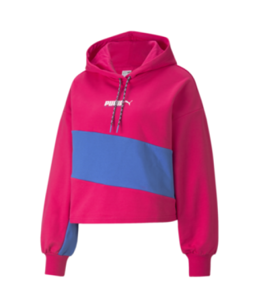 PUMA - Women - International Pullover Hoodie - Pink/Blue