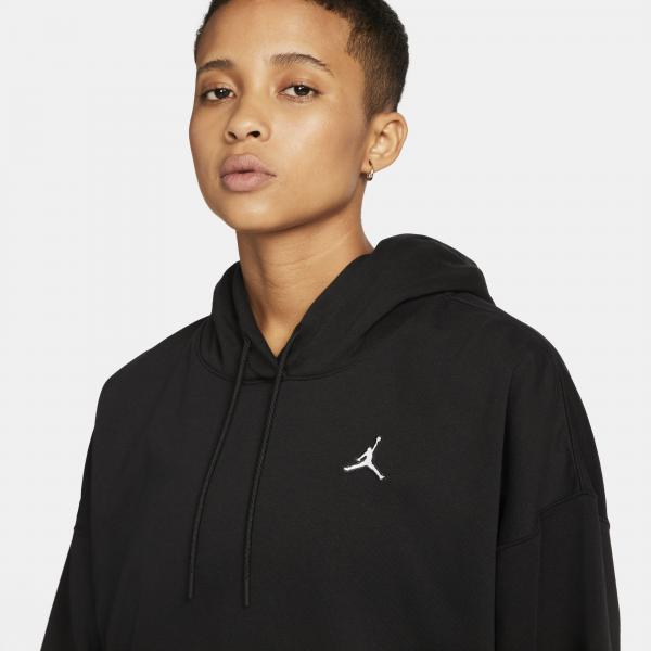 Jordan - Women - Fleece Pullover Hoodie - Black