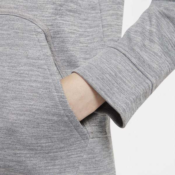 Nike - Boy - Therma Fit Full-Zip Hoodie - Smoke Grey/Heather