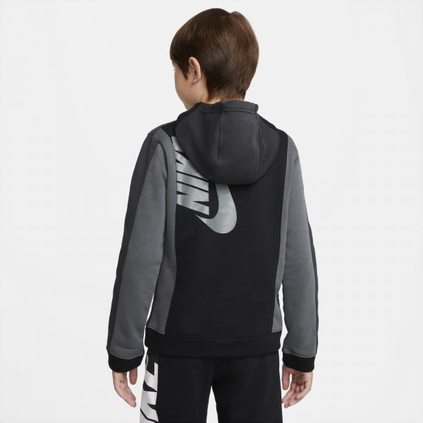 Nike - Boy - Amplify Pullover Hoodie - Black/DK Smoke Grey