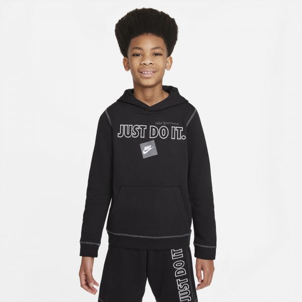 Nike - Boy - JDI Pullover Hoodie - Black/Iron Grey